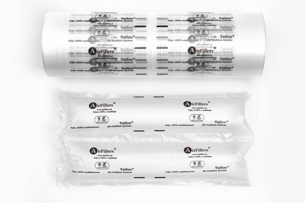 Maty powietrzne do paczek kartonów Medium Single Extra Strong 140 mb Folia do maszyny Tajfun 600