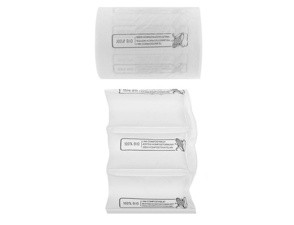 Poduszki wypełniacze powietrzne 10x20 cm 500 mb do maszyny Tajfun 600 kukurydza BIO