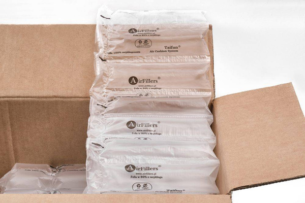 Poduszki wypełniacze powietrzne 6,5x20 cm Strong 400 mb do maszyny Tajfun 600