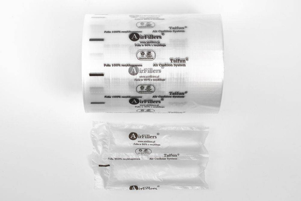 Poduszki wypełniacze powietrzne 6,5x20 cm Strong 400 mb do maszyny Tajfun 600